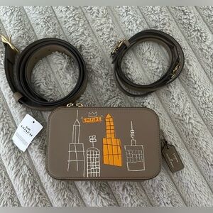 NWT Coach x Jean-Michel Basquiat Empire NYC Belt Bag Crossbody Camera Bag
